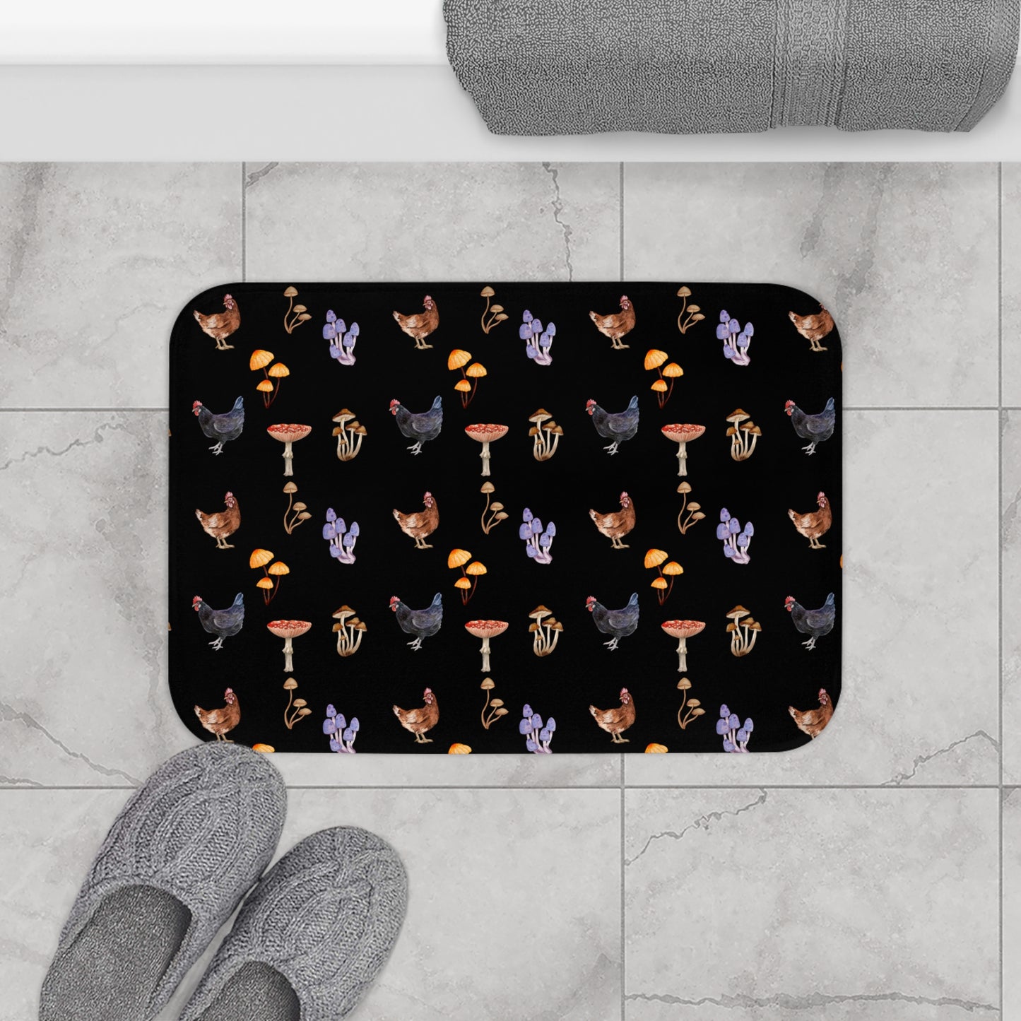 Fairy Chicken Bath Mat