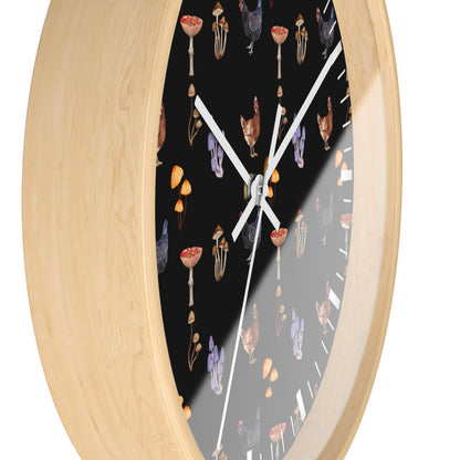 Fairy Chicken Wall Clock