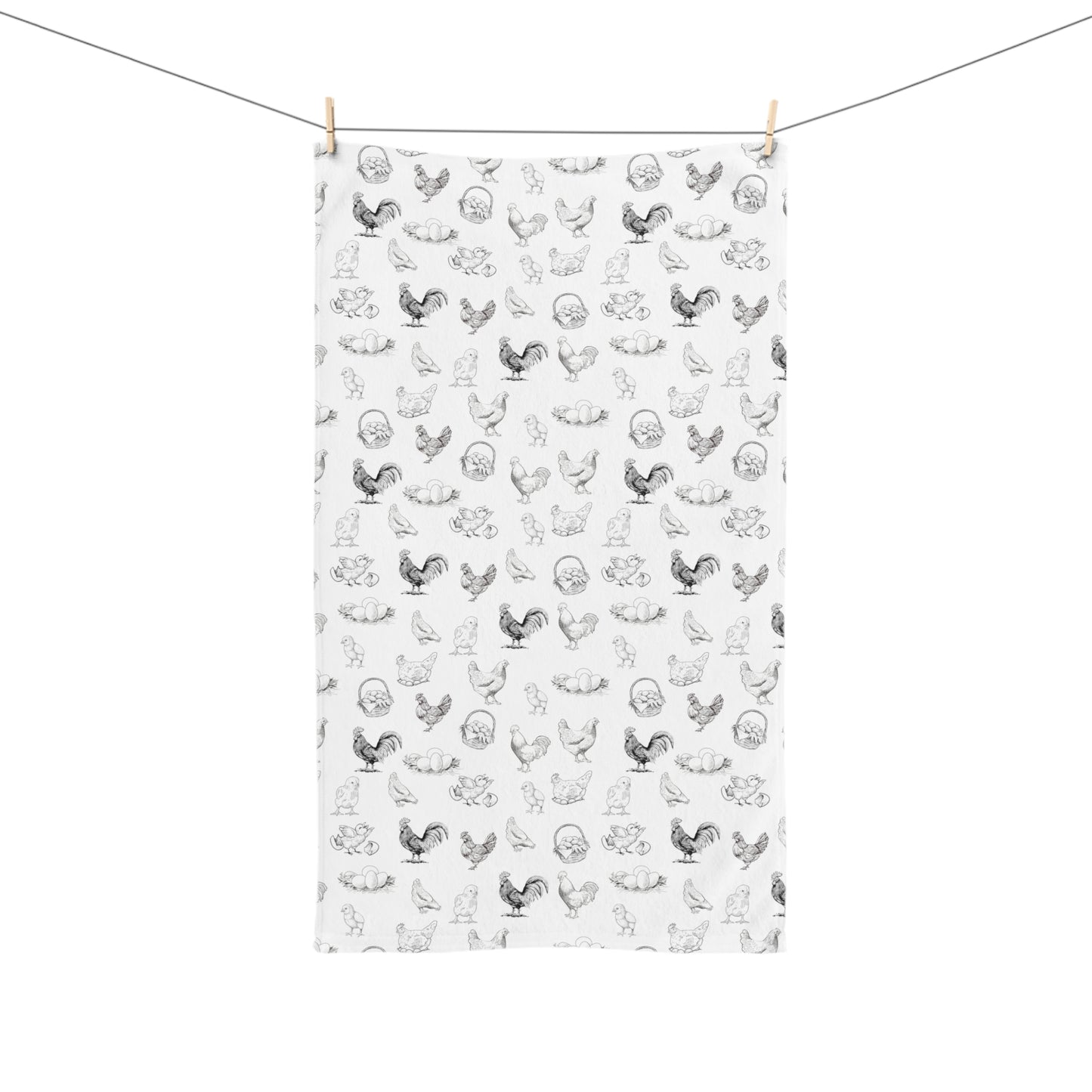 Hen Haven Hand Towel