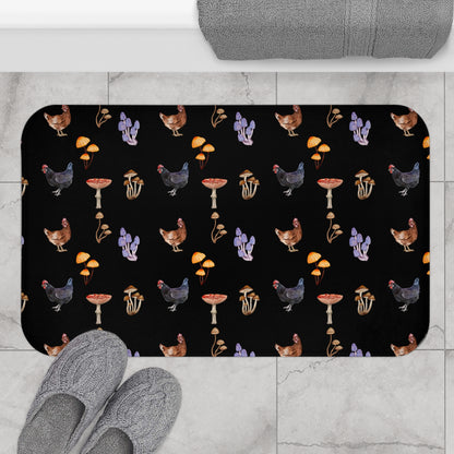 Large Fairy Chicken Bath Mat Bundle Piece