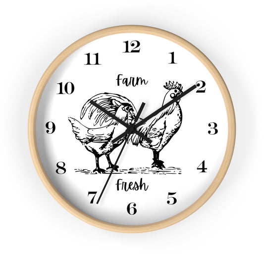 Farm Fresh Clock