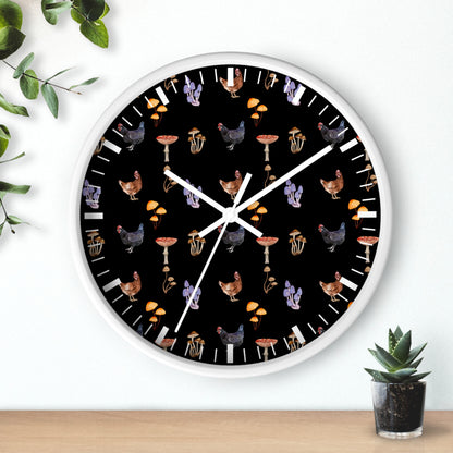 Fairy Chicken Wall Clock