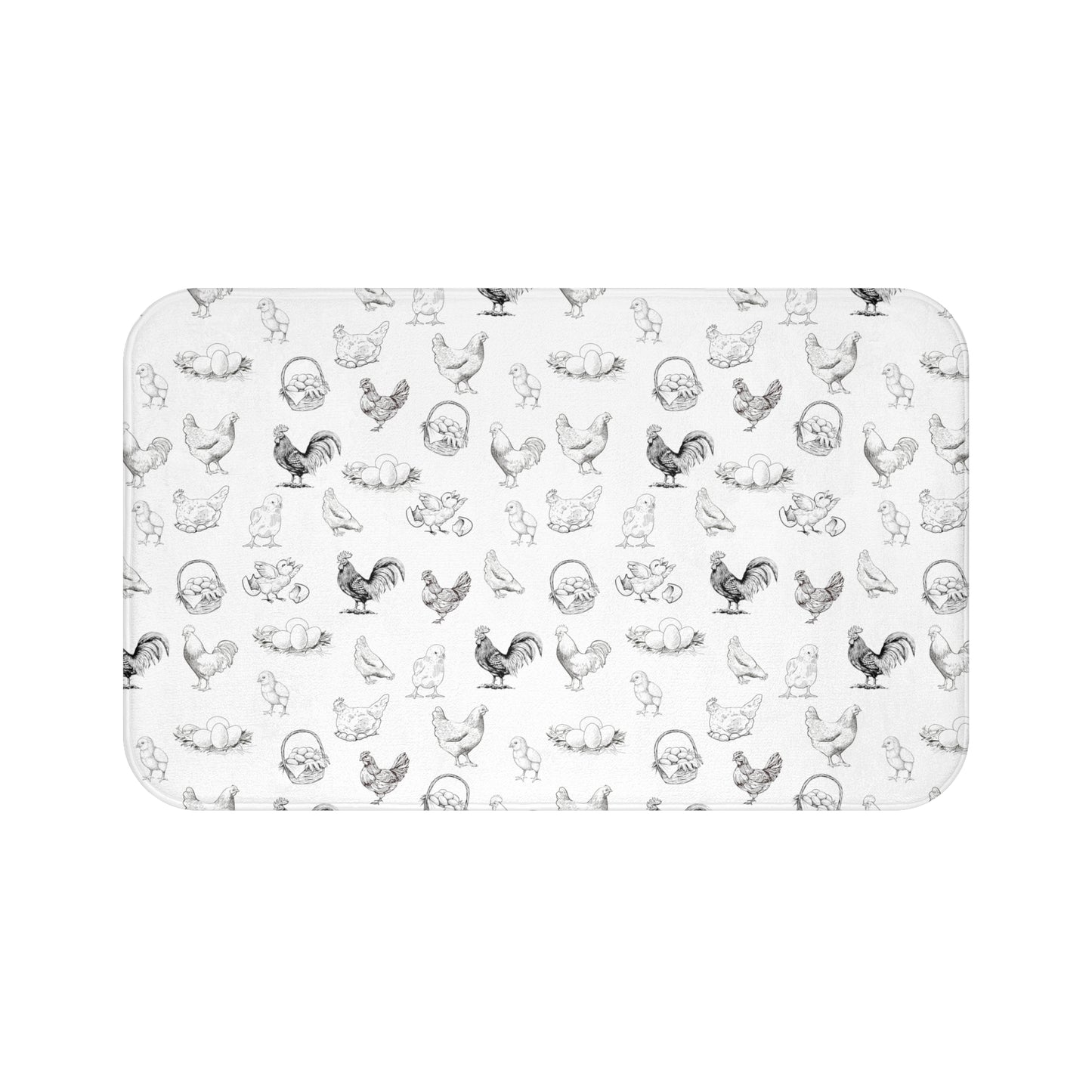 Hen Haven Bath Mat