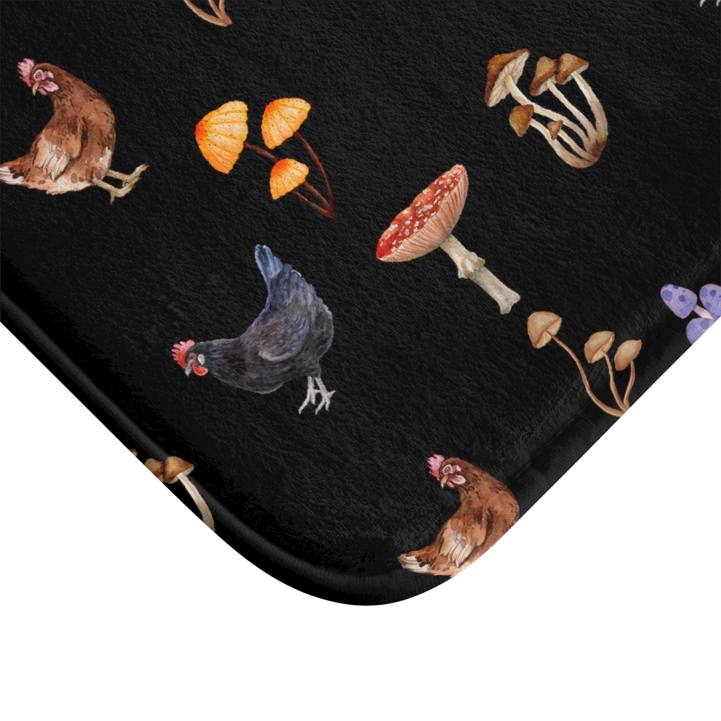 Large Fairy Chicken Bath Mat Bundle Piece