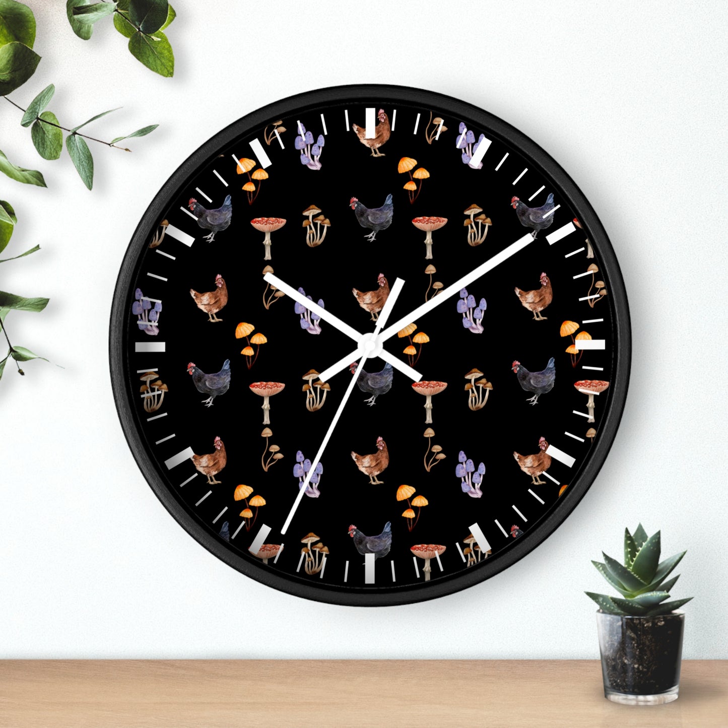 Fairy Chicken Wall Clock