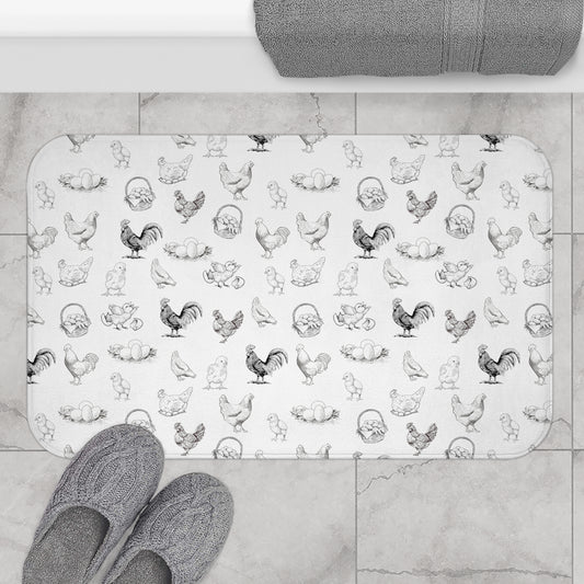 Hen Haven Bath Mat