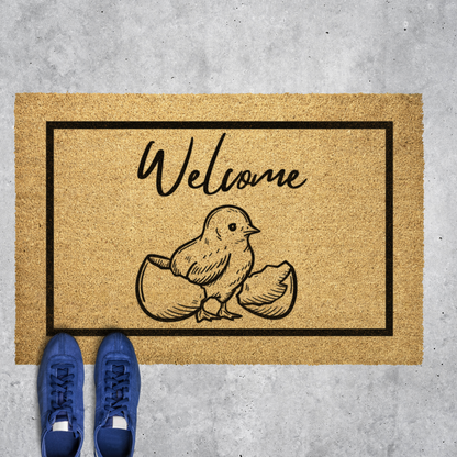 Chick Welcome Mat