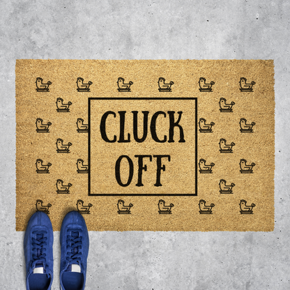 Cluck Off Mat