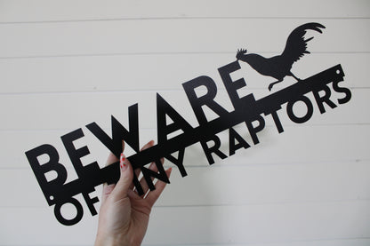 Tiny Raptors Sign