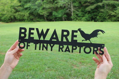 Tiny Raptors Sign