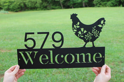 Floral Chicken Address